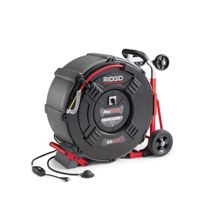 Ridgid FlexShaft, K9-306 for 3 - 6" Pipes; Includes: 125' 3/8" cable and kit 66593